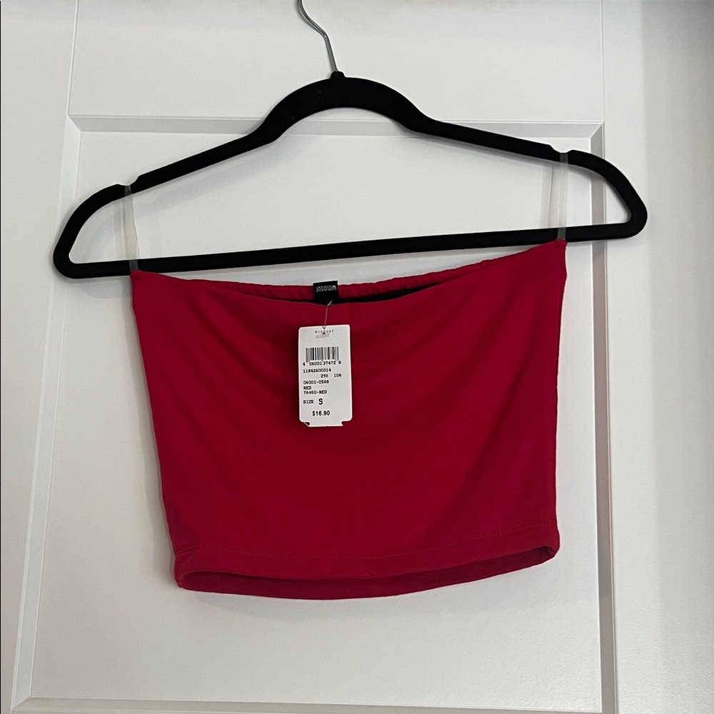 Windsor Red Crop Top